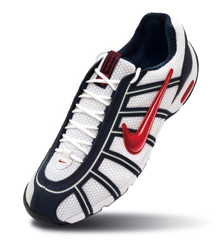Fencing Shoes Nike Air Zoom Fencer WHITE-NAVY-RED