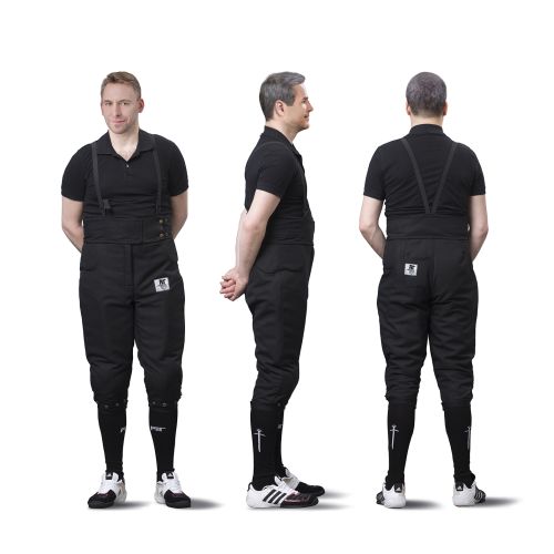 Pants BLACK 800N full protective for men