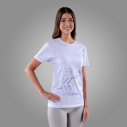 T-shirt PBT 3 fencers, white