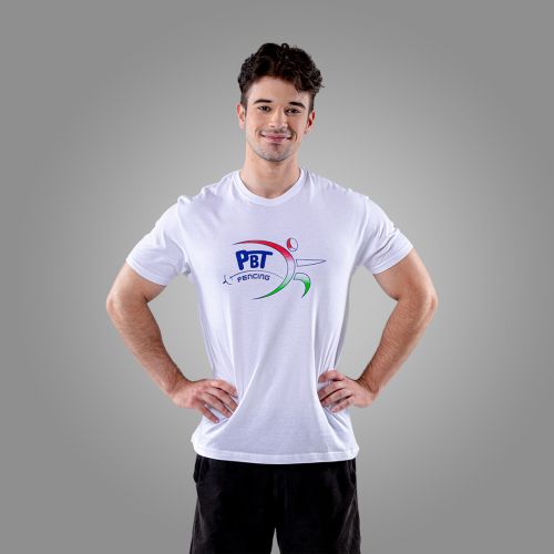 T-shirt with new PBT logo