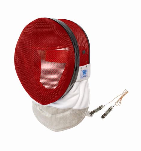 Foil mask 350 N RED with double backstrap incl. mask cable