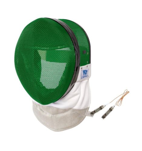 Foil mask 350 N GREEN with double backstrap incl. mask cable