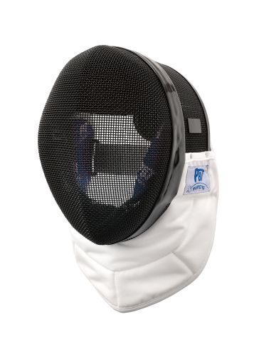 Epée mask 350 N BLACK with double backstrap