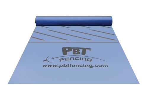 Conductive carpet fencing piste 17x1,55 m, ultra resistant, BLUE