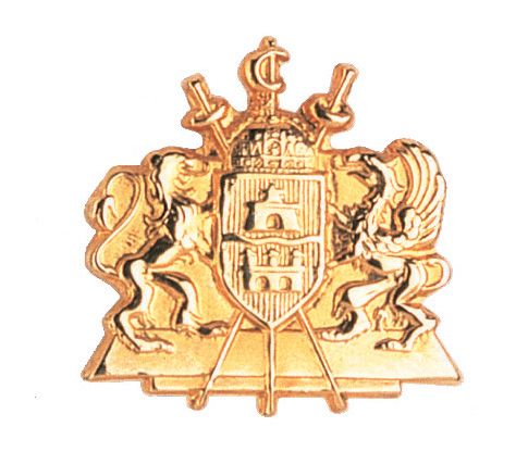 Push pin with clasp BVSZ