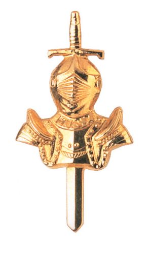 Push pin with clasp MVSZ