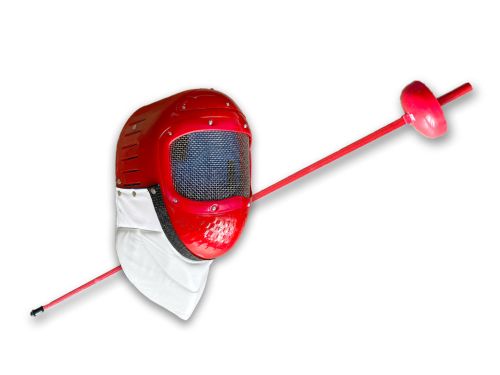 Plastic fencing epée kit (1 mask + 1 epée)