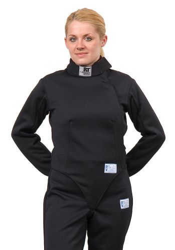 Fencing jacket BLACK Elastic 350 N for women