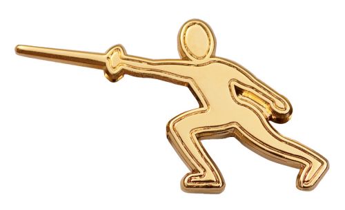 Push pin with clasp PBT FENCER