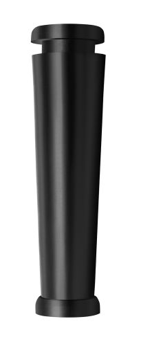 Protective rubber tube for fencer end socket complete