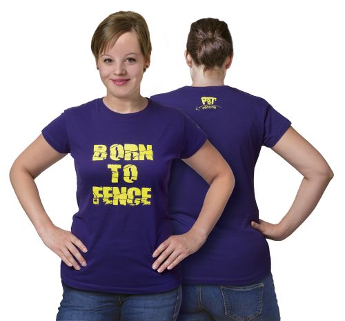 T-shirt PBT Born to fence for WOMEN