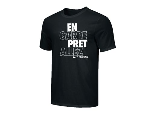 Nike EnGarde Fencing Tee Black/White