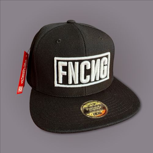 FNCNG Essential Snapback Baseball Cap Black