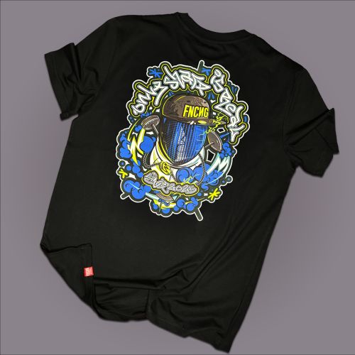 FNCNG Only Sharp is Real T-shirt Black