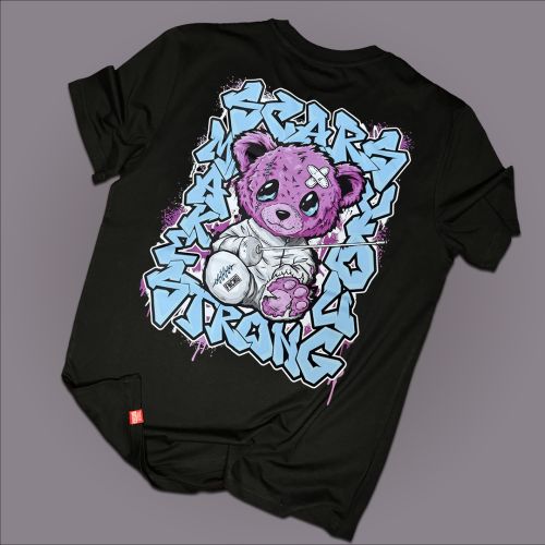 FNCNG Scars Make You Strong T-shirt Black