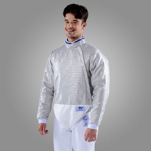 Electric sabre jacket INOX, washable for men..