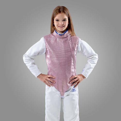 Electric foil jacket INOX PINK, washable for children